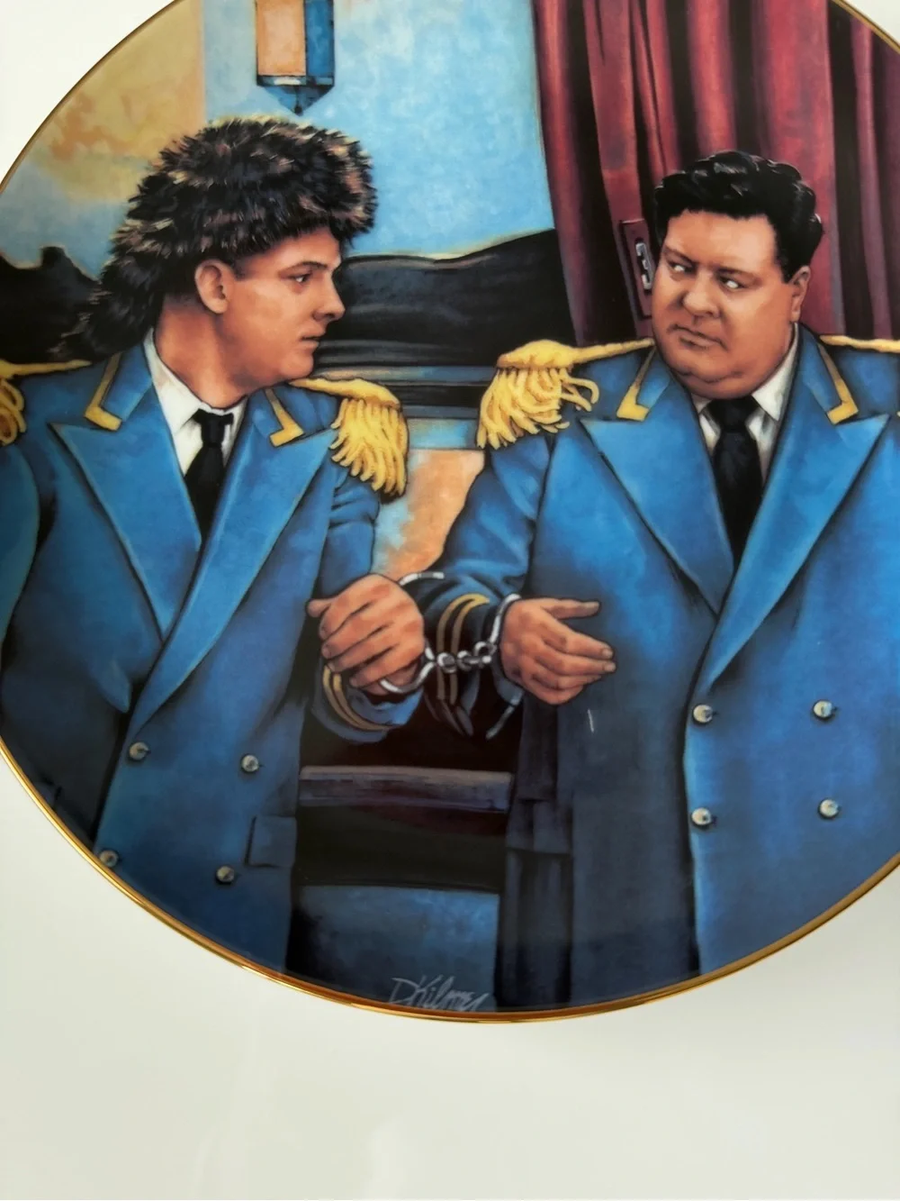 Vintage 1988 The Honeymooners “The Only Way To Travel” Collector Plate-Hamilton